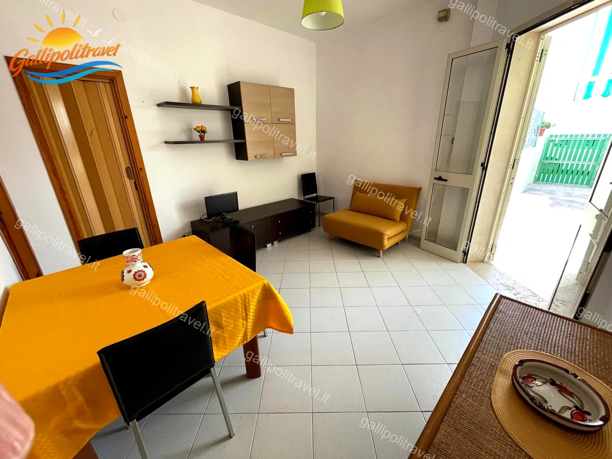 Surface habitable de l'appartement trois pièces Tamerici 01, Baia Verde Gallipoli